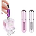 thumbnail image 4 of Mini pulverizador de perfume recargable para viajes, pulverizador de colonia de bolsillo, estuche con bomba de perfume, para viajar y salir, 5 ml (paquete de 2), 4 of 5