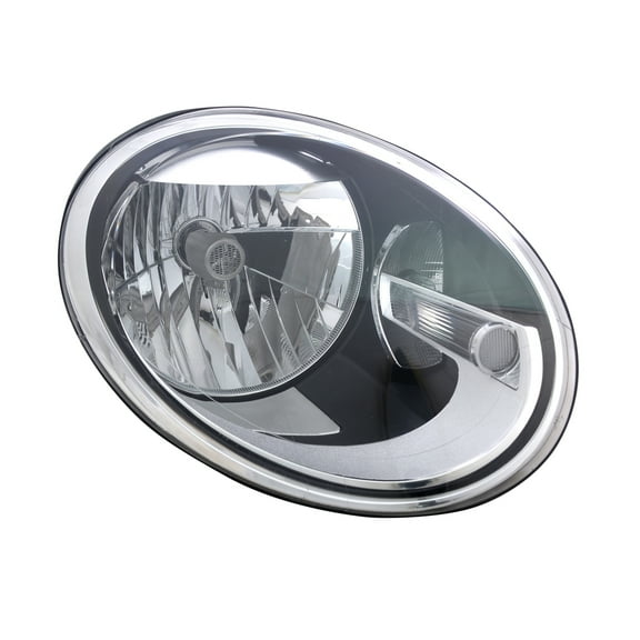 TYC Halogen Headlight Front Lamp for 12-16 Volkswagen Beetle Right Passenger Fits 2016 Volkswagen Beetle