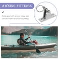 thumbnail image 2 of Stainless Steel Mountain Seat Boating Supplies Circled Deck Hinge with Pin Accessories, 2 of 6