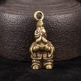 thumbnail image 1 of Captivating Brass Animal Small Statue Vintage Copper Sculpture Ornament, 1 of 11