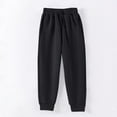 thumbnail image 3 of ameIAEA Boys Girls Pants Elastic Waist Drawstring Pull on Jogger Pants Kids Sweatpants with Pockets 5-16Y, 3 of 4