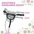 thumbnail image 4 of HOMCOM Adjustable Kids Pro Stunt Scooter Street Bike Bicycle Ride On, Pink, 4 of 10