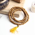 thumbnail image 5 of Kamada Combination of Crystal quartz(Sphatik) mala and exquisite Shri Kanakdhara yantra,Spritual Necklace/rosary for Women and Men, 5 of 5