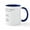 White/Navy Inside, variant on CafePress - St. Ignatius Of Loyola, Patron Saint Of Mug - 11 oz Ceramic Mug - Novelty Coffee Tea Cup