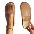 thumbnail image 7 of Sandals for Women, Clear Closed Toe Jelly Shoes Breathable Mesh Jellies Flats Soft Lightweight Summer Beach Clogs with Square Buckle, 39, 7 of 7