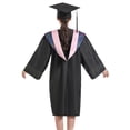 thumbnail image 6 of ZenCart Bachelor Uniform Matte Graduation Gown Cap Tassel Set V-Neck Long Sleeve Robe Graduation Cap And Gown Set Graduation Ceremonies Photo Props, 6 of 8