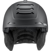 uvex Legend 2.0, Adjustable Ski and Snowboard Helmet with Closable Ventilation System, Adult, Black Matte, Size. S