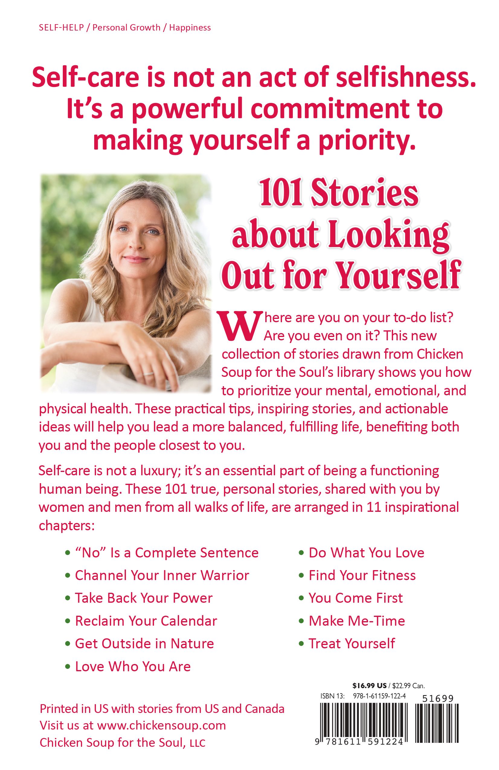 Chicken Soup for the SoulSelf-Care Isn't Selfish, Book , (Trade paperback)