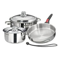 Magma Products Stainless Steel 7 Piece Cookware Set