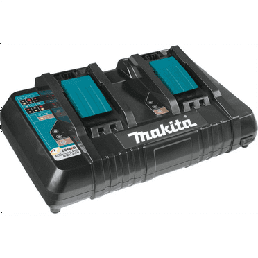 Makita DC18RD 18V Power Tool Charger with 2-Port Charging Capability for 18V Batteries