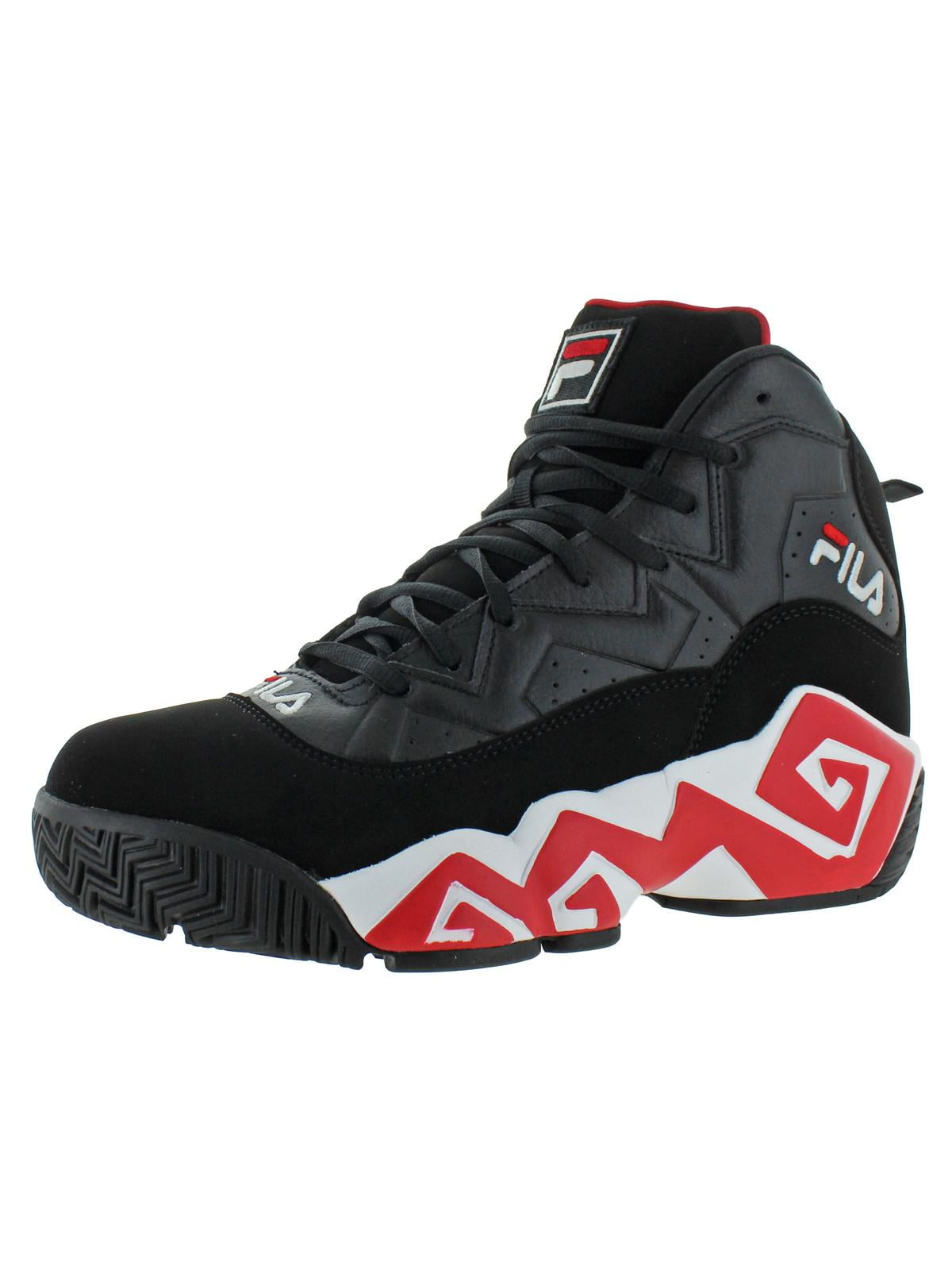 Fila - Fila Men's MB Leather Retro Basketball Trainers Shoes Sneakers ...