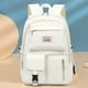 thumbnail image 4 of Mochila de nailon coreano para niños y niñas, mochilas escolares para estudiantes, Mochila (Beige), 4 of 5