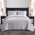 thumbnail image 2 of VCNY Home Shore Blanc Couette de Lit Réversible 3 Pièces et Ensemble de 2 Coussins, Grand, 2 of 5