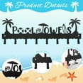 thumbnail image 4 of Clearance Hooks under $10,Pool Towel Hooks For Bathroom Wall Mount Towel Rack Towel Holder Hanger Organizer Indoor Outdoor For Robe Towel Coat Swimsuit Umbrella Bag Keys, 4 of 8