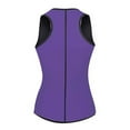 thumbnail image 5 of Sinhoon Women Waist Trainer Vest Gym Workout Sport with Adjustable Sauna Slimming Sweat Belt Body Shaper, 5 of 6