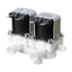 thumbnail image 1 of Válvula solenoide de agua,Válvula de salida de agua solenoide FCS-360E1,color blanco y negro,Válvula solenoide de agua compatible con diámetro de 12 mm,Válvula solenoide de plástico de, 1 of 9