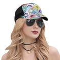 thumbnail image 5 of Lsque Cactus1 Printed Trucker Hat - Baseball Cap for Men Women - Breathable Mesh Side, Adjustable Fit - for Casual Wear, 5 of 7