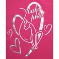 thumbnail image 4 of Baby Phat Girls Denim Pants Set Soft Crewneck Girls Shirts and Wide Leg Denim Jeans Set 2 Piece, 4 of 7