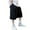 Black, variant on Boy's Baggy Cargo Shorts Straight Leg Cool Shorts Flap Pocket Letter Patched Short Purple 13-14 Years
