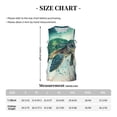 thumbnail image 6 of Wukai Watercolor Turtle5 Men’s Basketball JerseyLarge, 6 of 7