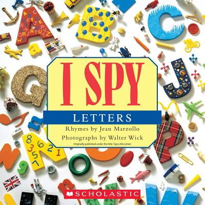 I Spy Letters (Paperback)