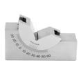 thumbnail image 2 of TICFOX Cuña De ángulo De Precisión 75x25x36 AP30 Fresado De Bloque En V De ángulo Microajustable De Precisión De Acero Inoxidable, 2 of 14