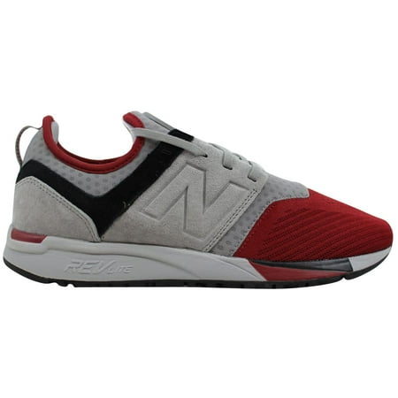 New Balance Mens 247 Decon V1 Sneakers, M13/W14.5, Red/Grey/Black