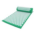 thumbnail image 1 of Sonducket Juego de 3 unidades de cojín de masaje, esterilla de acupresión para Yoga y juego de almohada, masajeador de pies y cuello, almohadilla de Uniforme atlético Verde Sonducket OD000146-03, 1 of 6