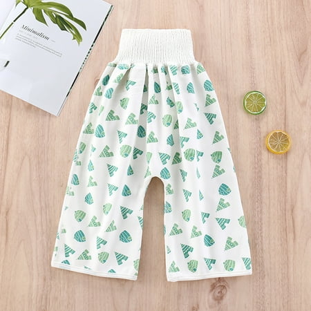 

AURIGATE Baby Boys Girls Waterproof Diaper Pants Training Cloth 3 in 1 Diaper Shorts Clearance
