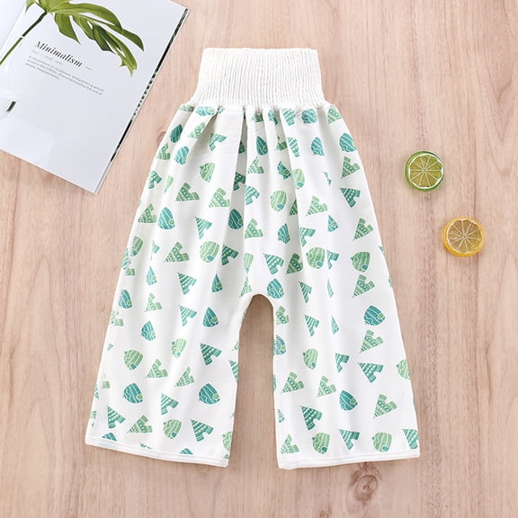 RTKFRFLM Baby High-Waisted Diaper Cover Waterproof 3-in-1 Reusable Training Pants F 4-8 Years