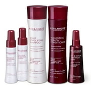 Keranique 60 Day Thicker Fuller Hair Treatment System with Keratin Amino Complex for Dry Hair