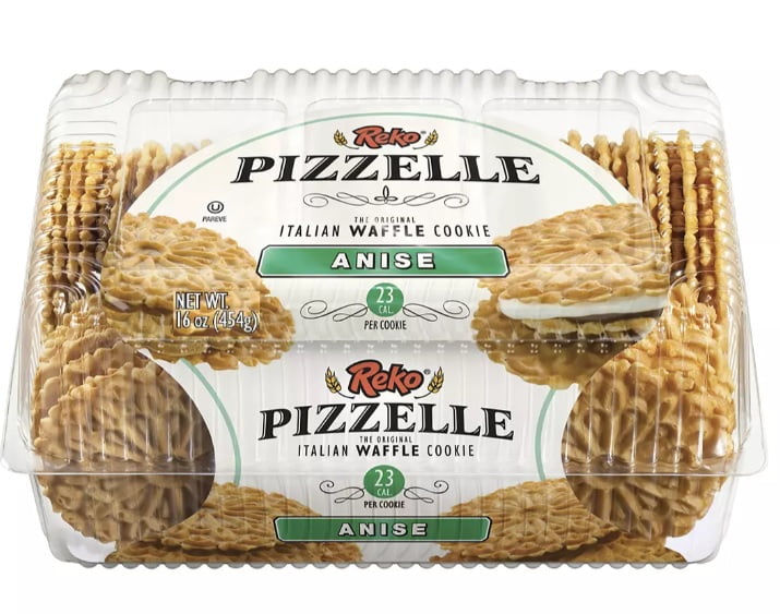 Reko Pizzelle Anise Italian Waffle Cookies, 16 oz.
