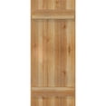 thumbnail image 5 of 16 1/8"W X 38"H Timbercraft Three 5 3/8" Boards Joined Board-N-Batten Shutters, Rough Sawn Western Red Cedar (Per Pair), 5 of 13