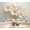 Off-White, variant on Wallpaper Elegant White Floral Design Butterflies Soft Petals Peel and Stick Wall Murals 100"H x 144"W Removable PVC Wall Paper Self-Adhesive Wall Paintings Art Decor for Bedroom Living Room