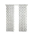thumbnail image 2 of Home Essence Apartment Ashley Pom Pom Embellished Window Panel, 2 of 5