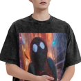 thumbnail image 3 of Spider-Man 230g Vintage Washed Drop Shoulder T-Shirt - Iron On, 3 of 7