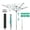 Green & Gray, variant on Petoto Rotary Outdoor Umbrella Drying Rack, Aluminum Adjustable 70.9" Height 12 Lines with 165 ft, Clothesline for Backyard, Gray