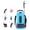EU, variant on 5L Electric Sprayer with 5 Mist Nozzles Battery Powered Sprayer with Adjustable Shoulder Strap Garden Sprayer for Yard Lawn and Garden (US)