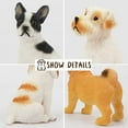 thumbnail image 5 of Toymany 12PCS Mini Dog Figurines Toy Set, Realistic Detailed Plastic Puppy Figures Playset, Hand Painted Dogs Animals Toy, Cake Toppers Easter Eggs Christmas Birthday Gift for Kids Toddlers, 5 of 9