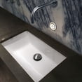 thumbnail image 2 of Nantucket Sinks UM-19x11-W White Undermount Ceramic Rectangle Vanity Sink, 2 of 4