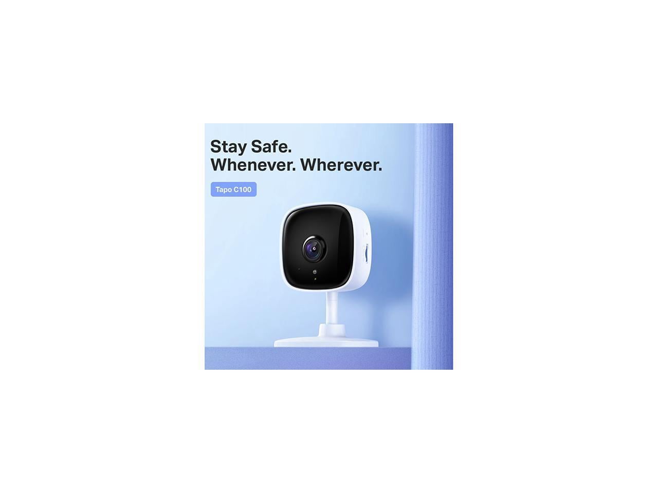 TP-Link Tapo 2K Indoor Security Camera for Baby Monitor, Dog Camera w/ Motion Detection, 2-Way Audio Siren, Night Vision, Cloud &SD Card Storage (Up to 256 GB), Works with Alexa & Google Home (C110)