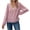 Pink, variant on Ohufall Womens Tops, Women's Fashion Casual Spring Summer Long Sleeve V-Neck Blouses & Shirts Womens Fashion