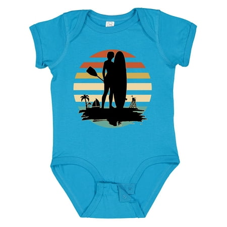 

Inktastic Stand Up Paddle Boarding Silhouette Gift Baby Boy or Baby Girl Bodysuit