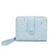 thumbnail image 1 of Monedero corto con cremallera para niñas con estampado de acuarela de estilo Daisy, 1 of 4
