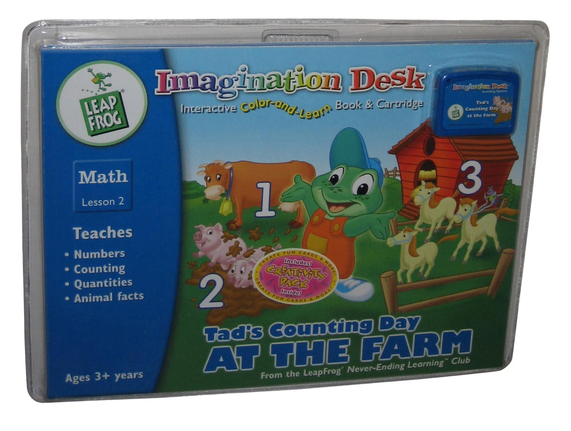 Details about   Brand New Leap frog  Imagination Desk Deluxe Learning System 