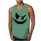 thumbnail image 5 of Ceisia Halloween Graphic Print Tank Top Men's Slim Fit Crew Neck Sleeveless Athletic Shirt Green M Gifts, 5 of 5