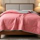 thumbnail image 5 of Solid Color Wavy Comforter Cool Touch Air Conditioning Quilt Soft Breathable Summer Blanket For Bedroom, 5 of 8