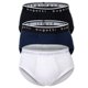thumbnail image 1 of bugatti calzoncillos hombre, pack de 3 - costilla fina, bragueta, algodón, unicolor Blanco/Negro/Azul L (Large), 1 of 7