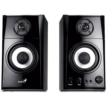 Genius Sp-hf1201a 30w 2-way Hi-fi Wood S