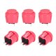 thumbnail image 5 of Interruptor de botón pulsador momentáneo redondo de 23 mm para juegos de arcade, color rosa, 6 piezas, 5 of 5